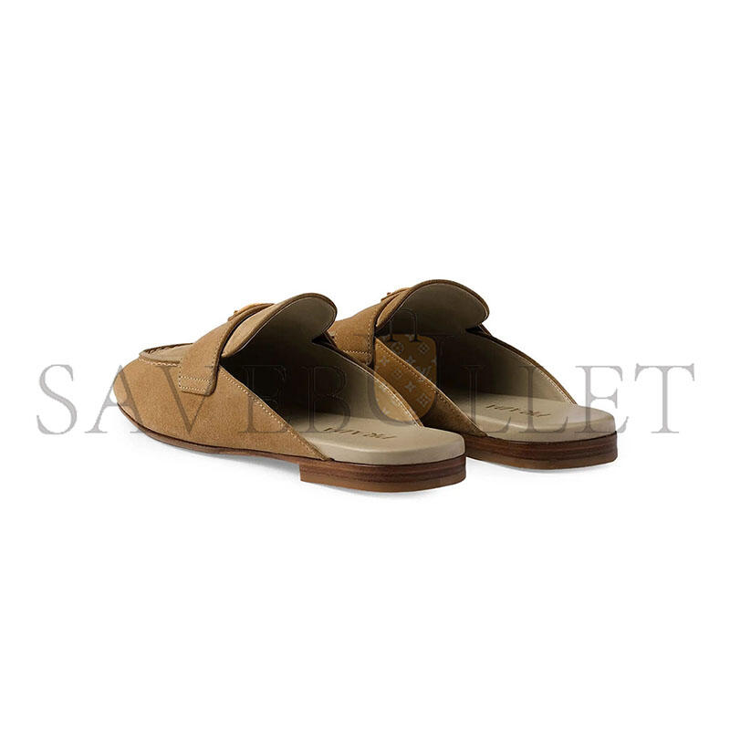 Pra*a suede sabots mules